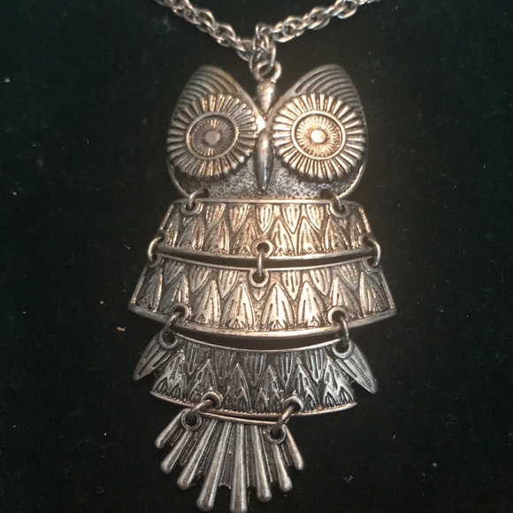 NWT 24”Hollister Necklace with super cute owl earrings. 2 sets of 2 (Sku 116) - Picture 3 of 5